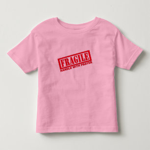 T-shirt Pour Les Tous Petits Poignée avec la prière