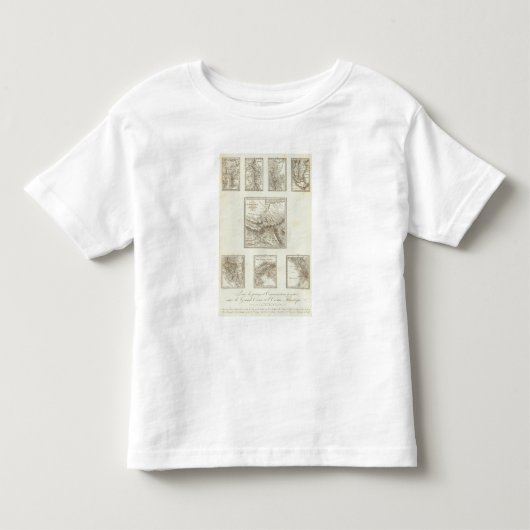 T-shirt Pour Les Tous Petits Points de part et communications projetées (Devant)