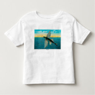T-shirt Pour Les Tous Petits Poissons de vol à l'île de Catalina