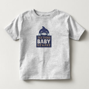 T-shirt Pour Les Tous Petits Poitrine de bébé requin