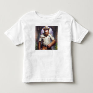T-shirt Pour Les Tous Petits Policier de Bigfoot