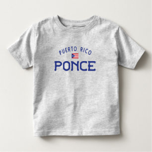 T-shirt Pour Les Tous Petits Ponce Porto Rico en détresse