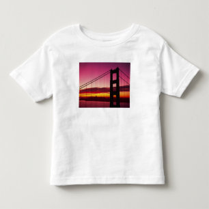 T-shirt Pour Les Tous Petits Pont du Golden Gate, San Francisco, Californie, 6