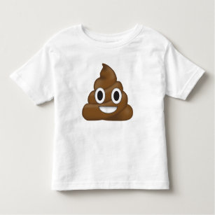 T-shirt Pour Les Tous Petits Poop émoji