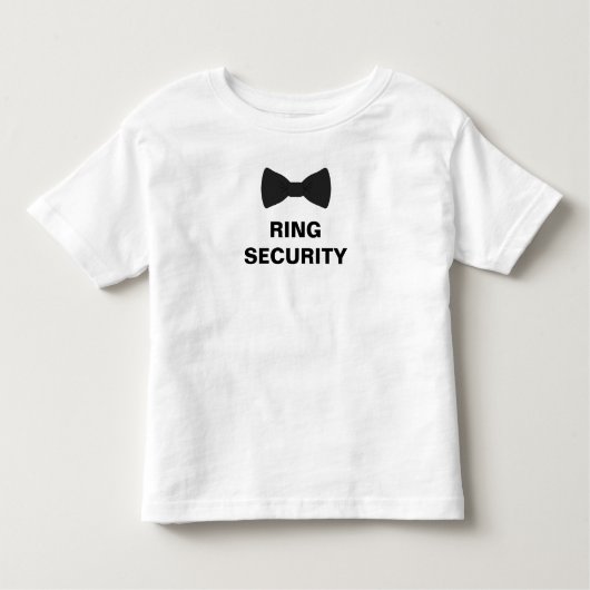 T-shirt Pour Les Tous Petits Porte-anneau de sécurité (Devant)