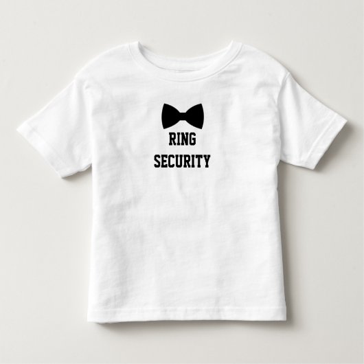 T-shirt Pour Les Tous Petits Porte-anneau de sécurité (Devant)