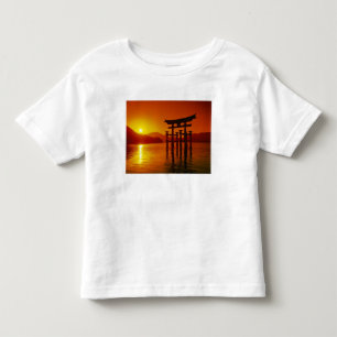 T-shirt Pour Les Tous Petits Porte O-Torii, sanctuaire Itsukushima, Miyajima,