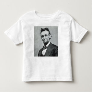 T-shirt Pour Les Tous Petits Portrait d'Abe Lincoln 1