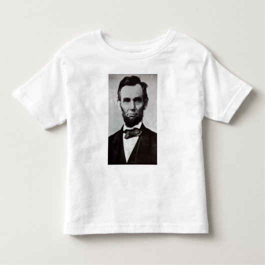 T-shirt Pour Les Tous Petits Portrait d'Abe Lincoln 2 (Devant)