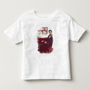 T-shirt Pour Les Tous Petits Portrait d'Abraham Lincoln