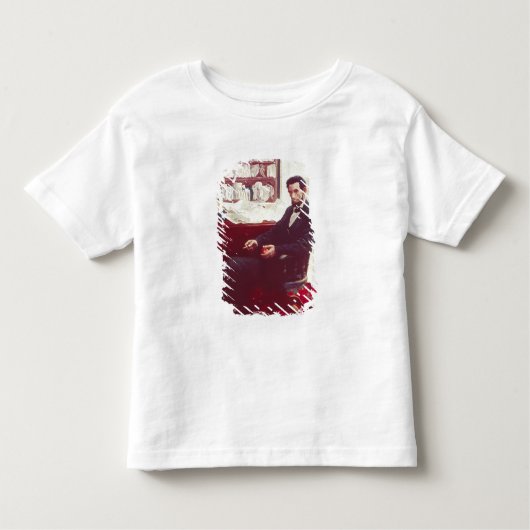 T-shirt Pour Les Tous Petits Portrait d'Abraham Lincoln (Devant)