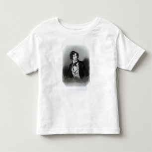 T-shirt Pour Les Tous Petits Portrait de Benjamin Disraeli Esquire M.P.