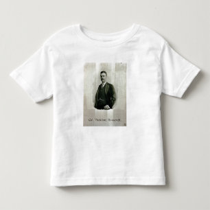 T-shirt Pour Les Tous Petits Portrait de colonel Theodore Roosevelt (litho)