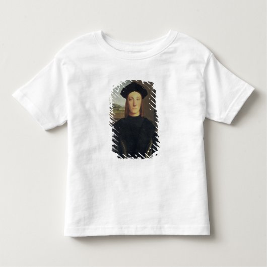 T-shirt Pour Les Tous Petits Portrait de Guidobaldo da Montefeltro, duc d'Urb (Devant)
