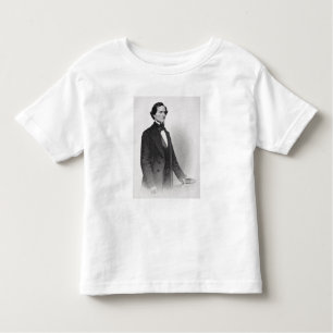 T-shirt Pour Les Tous Petits Portrait de Jefferson Davis