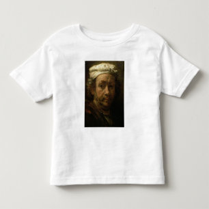 T-shirt Pour Les Tous Petits Portrait de l'artiste à son chevalet, détail de