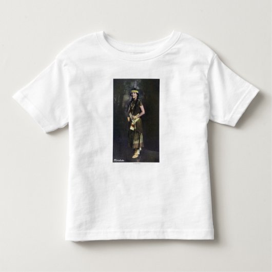 T-shirt Pour Les Tous Petits Portrait de Minnehaha (Devant)