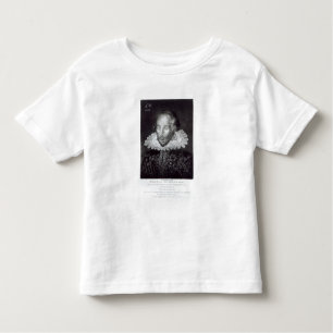 T-shirt Pour Les Tous Petits Portrait de William Shakespeare