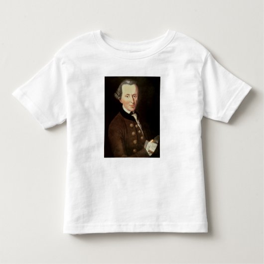T-shirt Pour Les Tous Petits Portrait d'Emmanuel Kant (Devant)