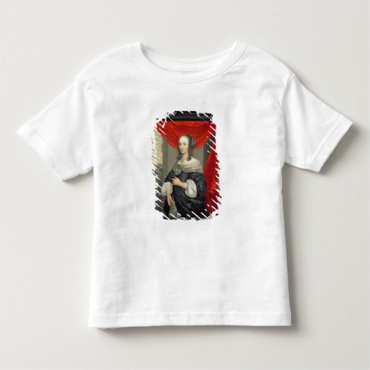 T-shirt Pour Les Tous Petits Portrait d'une dame (Devant)