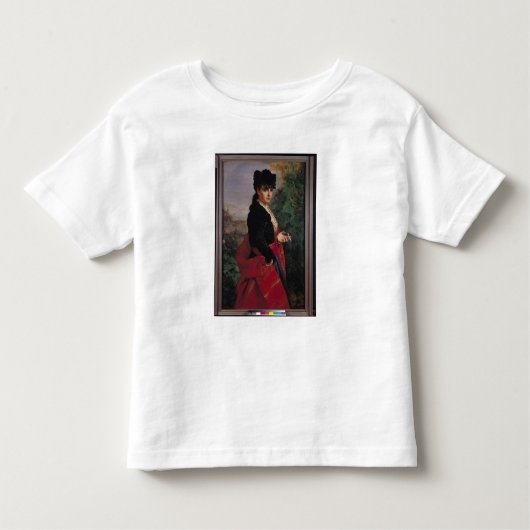 T-shirt Pour Les Tous Petits Portrait d'une femme espagnole (Devant)