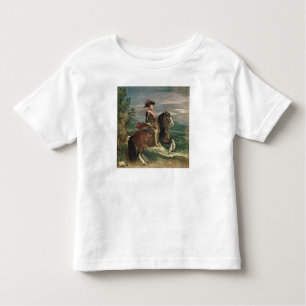 T-shirt Pour Les Tous Petits Portrait équestre de Philip IV c.1636