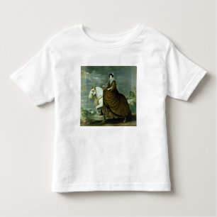 T-shirt Pour Les Tous Petits Portrait équestre d'Elisabeth De France