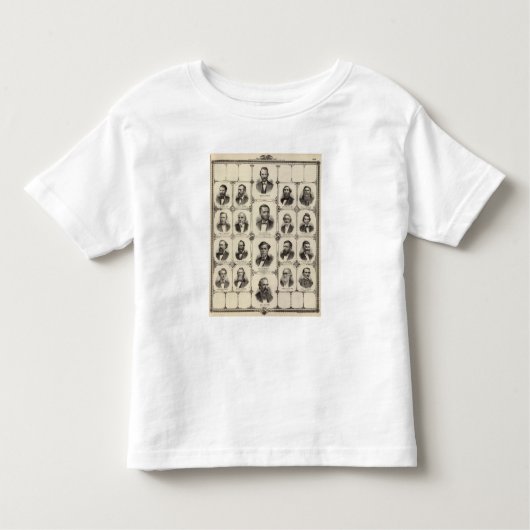 T-shirt Pour Les Tous Petits Portraits d'Addison Daniels, RD Stephens (Devant)