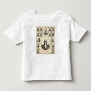 T-shirt Pour Les Tous Petits Portraits de chasseur de Robert, nuage d'Aaron G