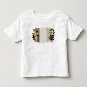 T-shirt Pour Les Tous Petits Portraits de John Ruskin (1819-1900) et de William