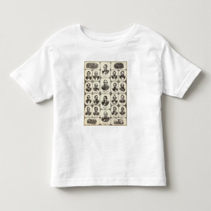 T-shirt Pour Les Tous Petits Portraits de la piscine d'Orval, J McKee Peeples