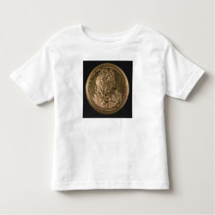 T-shirt Pour Les Tous Petits Portraits d'incidence de médaillon