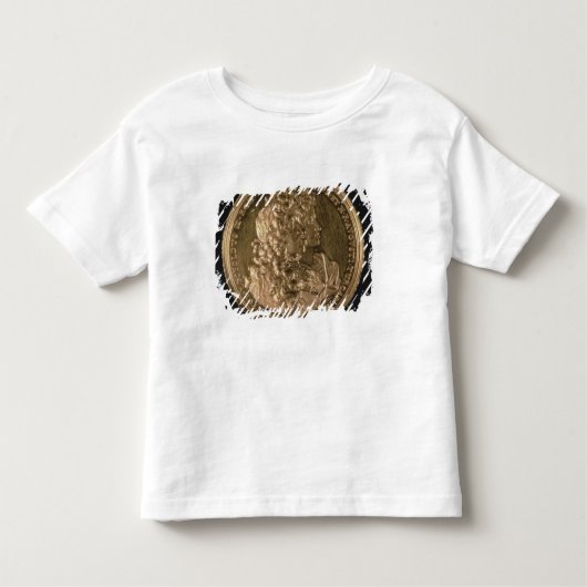 T-shirt Pour Les Tous Petits Portraits d'incidence de médaillon (Devant)