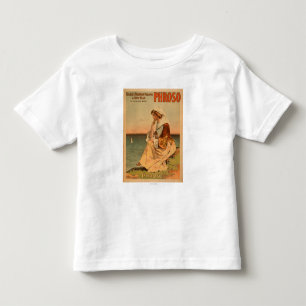 T-shirt Pour Les Tous Petits Poster du Phroso Woman at Beach Theatre