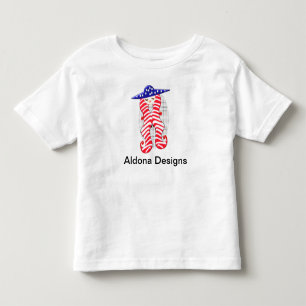 T-shirt Pour Les Tous Petits Poupée Américaine