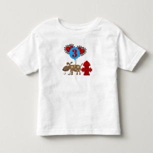 T-shirt Pour Les Tous Petits Poursuivez le 3ème anniversaire