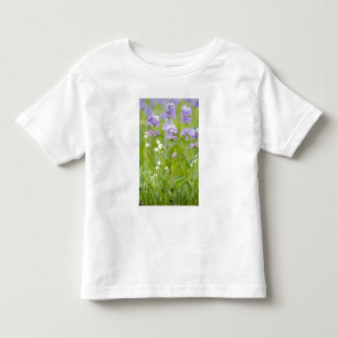 T-shirt Pour Les Tous Petits Prairie de fleurs sauvages de penstemon dans la