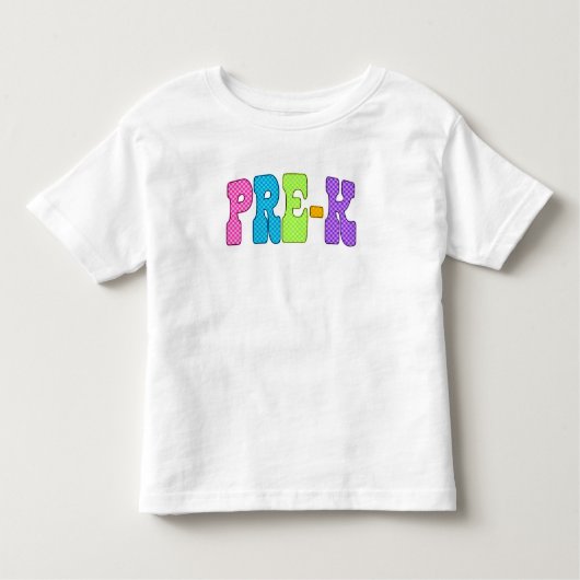 T-shirt Pour Les Tous Petits Pre-K Power: Where Big Personalities Start Small (Devant)