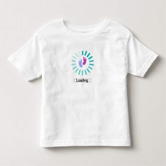 T-shirt Pour Les Tous Petits Prégnancy Anouncement (Devant)