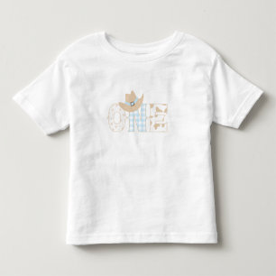 T-shirt Pour Les Tous Petits Premier Anniversaire de Rodéo UN