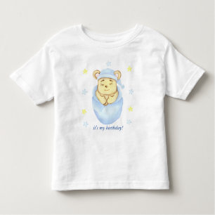 T-shirt Pour Les Tous Petits Premier anniversaire personnalisé Teddy Bear Boy