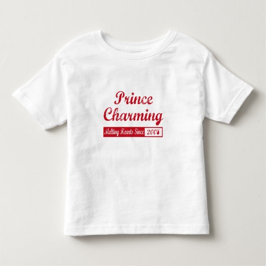 T-shirt Pour Les Tous Petits Prince Charming 2008 (Devant)