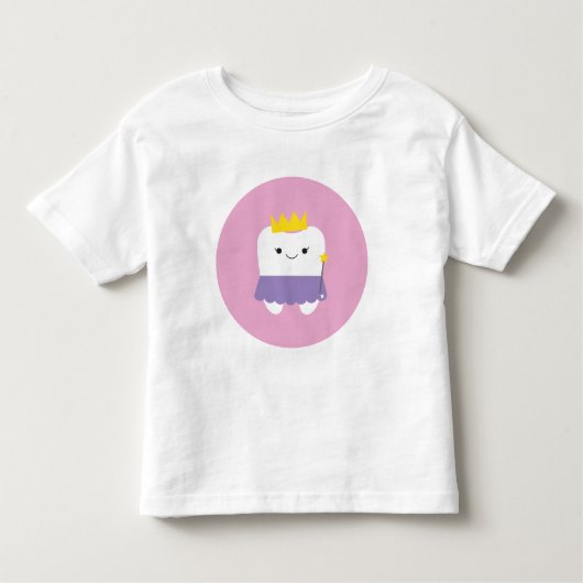 T-shirt Pour Les Tous Petits Princesse de la fée des dents (Devant)