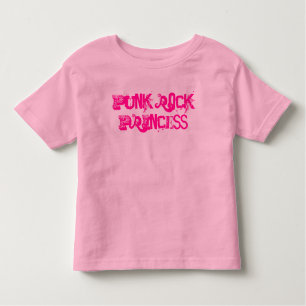T-SHIRT POUR LES TOUS PETITS PRINCESSE DE PUNK ROCK