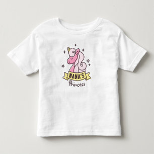 T-shirt Pour Les Tous Petits Princesse Girls Shirt de Nana