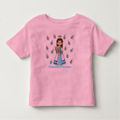 T-shirt Pour Les Tous Petits Princesse Hanoukka (Devant)