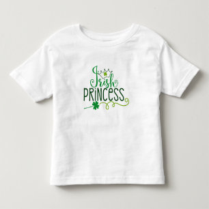 T-shirt Pour Les Tous Petits Princesse Irlandaise   Fête de la Saint-Patrick