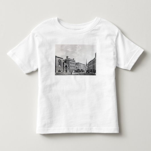 T-shirt Pour Les Tous Petits Prison de Newgate, 1799 (Devant)