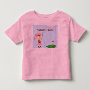 T-shirt Pour Les Tous Petits Pro(active) Golfeuse, fille