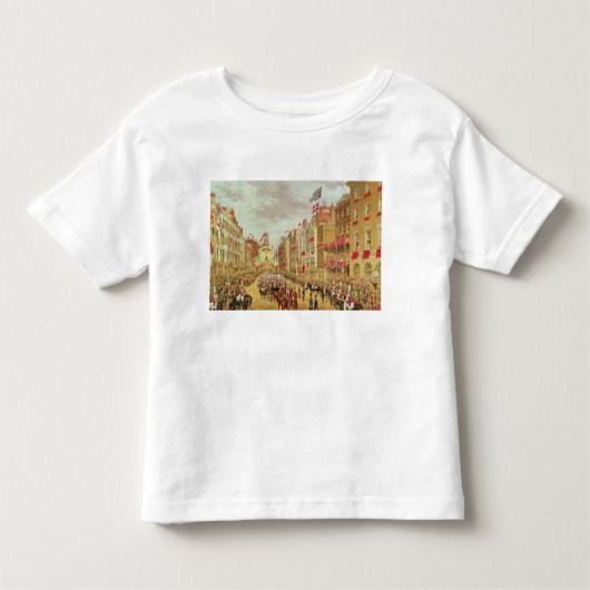 T-shirt Pour Les Tous Petits Procession mariage d'Edward, Prince de Galles (Devant)